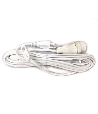 Only Natural Electric Wire standard small fitting white - 4 metres