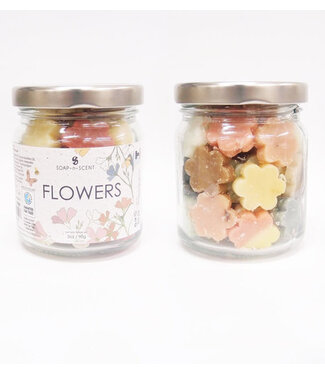 Soap-n-Scent Little soap in a jar - Flowers