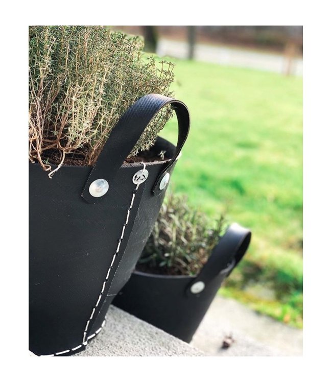 Rubberen mand D30 x H30cm gerecycled autoband