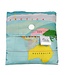 Foldable shopping bag World map