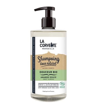 Shampoo with organic aloe vera 500ml