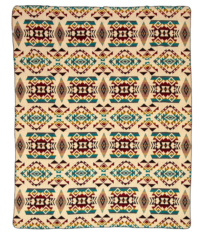 Plaid alpaca wool 190x225 cm - Chimborazo colour mix