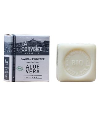La Tulipe Jaune Block organic soap 100 grams in box Aloe vera