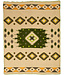 Plaid alpaca wool 190x225 cm - Quilotoa Green
