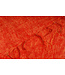 Plaid 240 x 120 cm wol-look warm-oranje