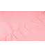 Plaid 240 x 120 cm wol-look flamingoroze