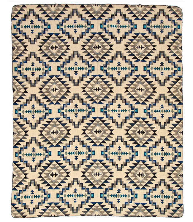 Plaid alpaca wool 190x225 cm - Chimborazo black