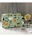 Toiletry bag L29xW11xH16,5 cm oilcloth | Nine Lives