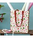 Shopper 40 x 34 cm 50's Christmas recycled plastic