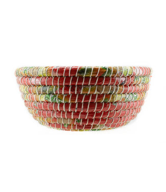 Fair Forward Bowl red recycled paper