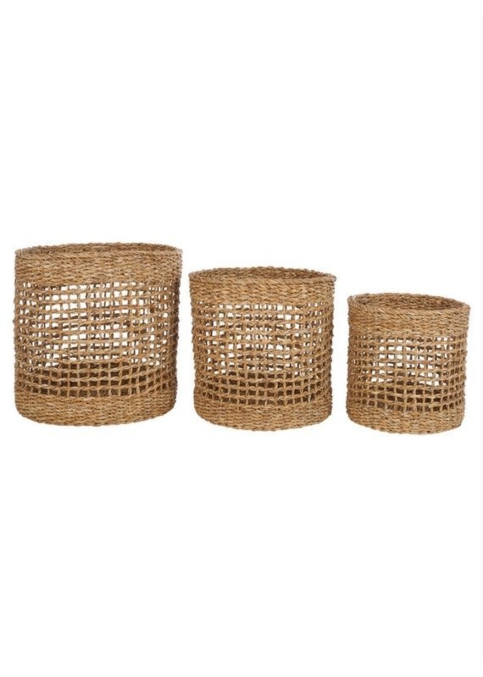 Yoshiko Plant basket - storage basket seagras S