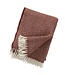 Plaid wol Stella roestbruin 00x130cm