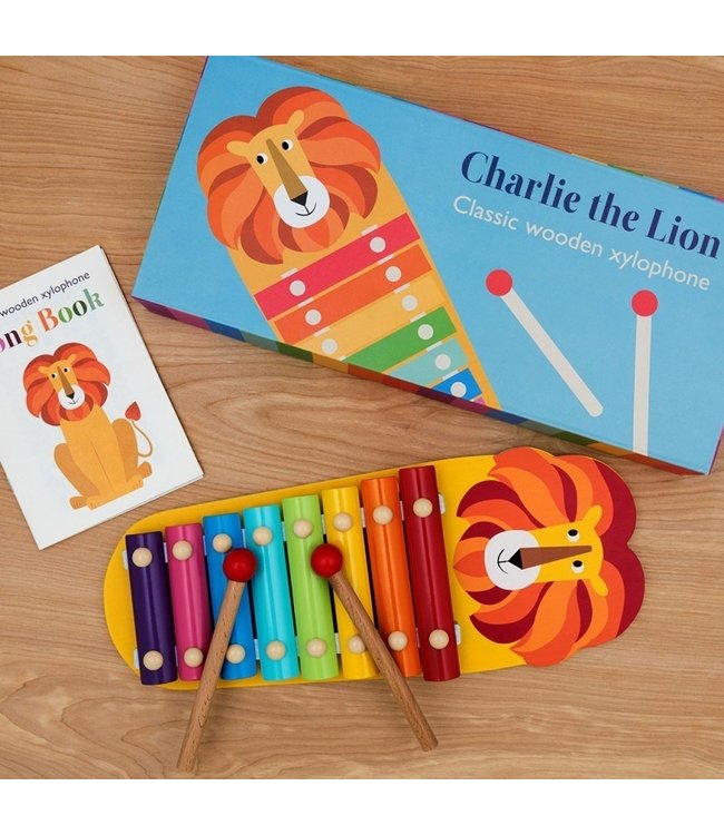 Houten xylofoon Charlie de Leeuw