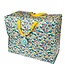 Big storage bag Butterfly Garden - recycled plastic 55cm