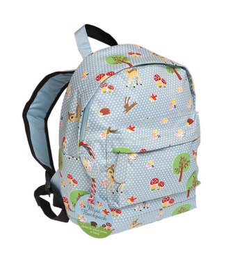 Rex London Children's backpack Woodland - light blue