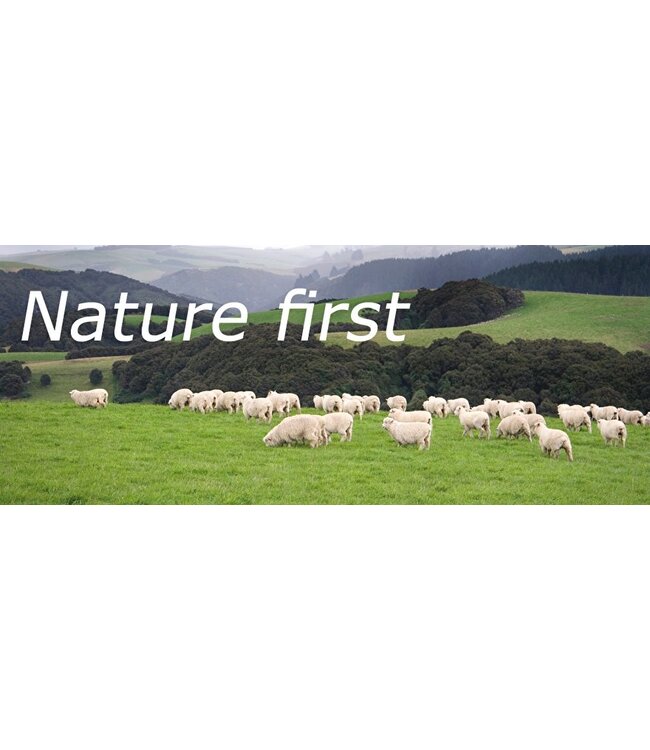 Plaid wol Chevron geel - 200 x 130 cm