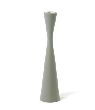 Kinta Wooden candleholder X-shaped grey 25 cm