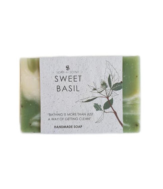 Kanika Blokje zeep Sweet basil 100gr fairtrade