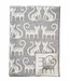 Blanket eco wool Cat Couple  grey 180x130cm