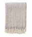 Klippan Plaid eco wool Otis beige-white 200x130 cm