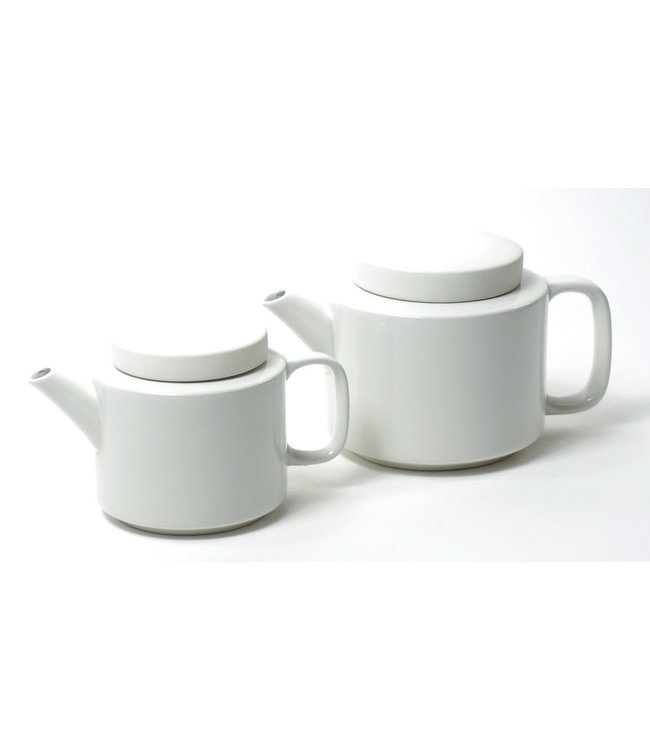 Tea pot white ceramic 13cm/ 950ml