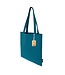 Shopper bag felt - recycled PET - petrol blue