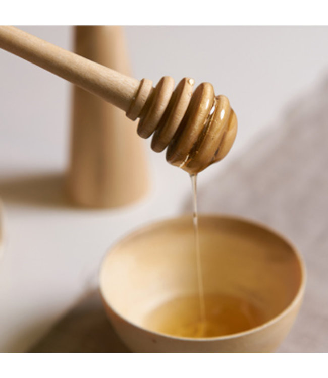 Wooden honey spoon gmelina 14 cm