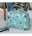 Weekend bag oilcloth - Best in Show - L48  x W14 x  H32 cm.