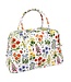 Weekend bag oilcloth - Wild Flowers