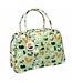 Weekend bag oilcloth - green - nine lives