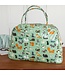 Weekend bag oilcloth - green - nine lives