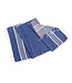 Hammam towel 2 persons royal blue 2x4 stripes