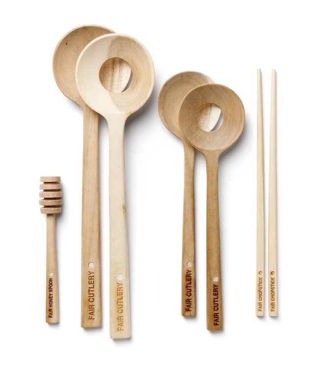 Houten slabestek klein Fair Cutlery
