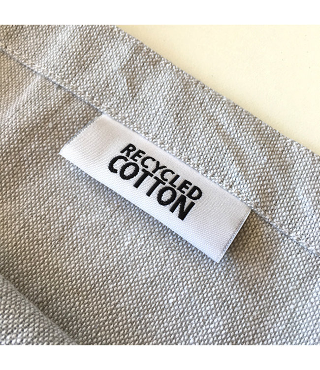 Shopper bag felt - recycled cotton light grey