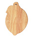 Kanika Wooden cutting board lemon shaped 27x19 cm