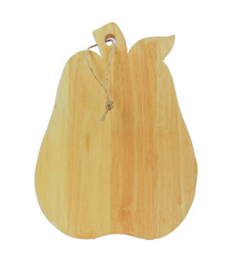 Kinta Houten snij- of serveerplank peervormig 24x32cm