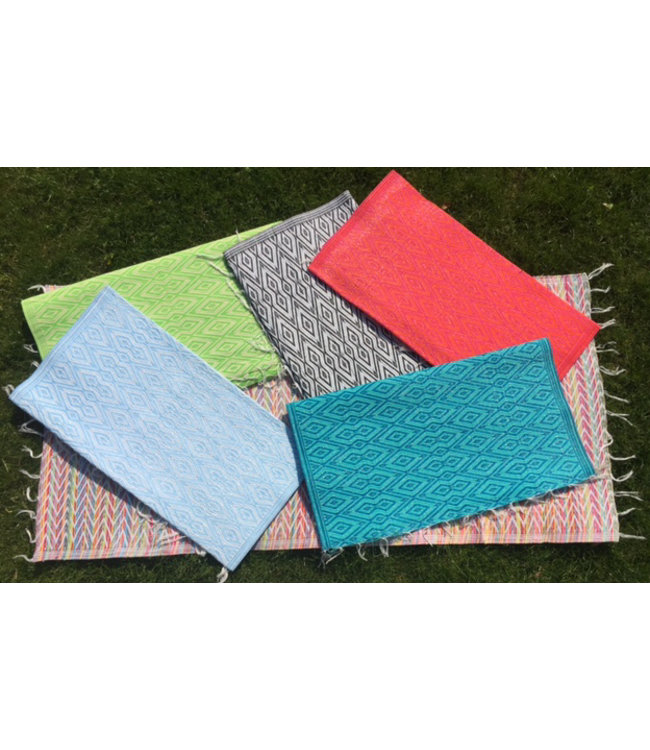 Plastic mat 125 x 70 cm - multicolour