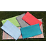 Plastic mat 125 x 70 cm - turquoise-blue