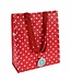 Rex London Shopper 40x34 cm recycled plastic Red with white spots