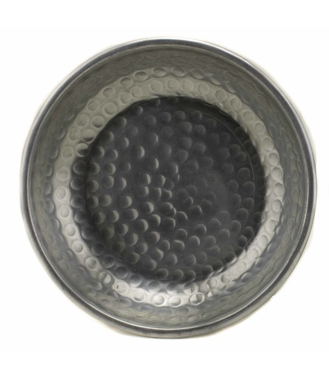 Bowl aluminium dots D 15cm