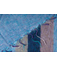Shawl 180x80 cm (wool-look) denimblue-blue