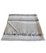 SjaalmetVerhaal Plaid 240x120 cm (wool-look) cream-grey striped