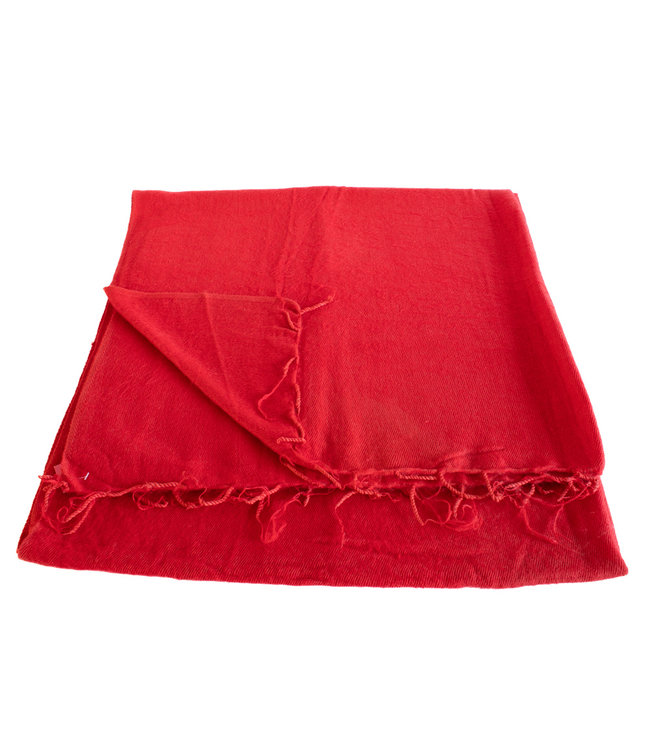 Plaid 240x120 cm (wool-look) red
