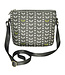 Teranga Shoulder bag | Grey Leaves -  H 20 x B 25