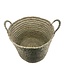 Basket palmleave D40 x H37 cm
