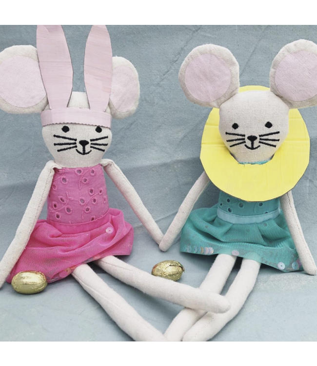 Cuddle toy - Lola the Mouse black - 30 cm