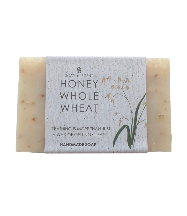 Blokje natuurlijke zeep 100gr - Honey whole wheat