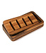 Soap holder acacia wood Large 16x9 cm