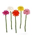 Felt Gerbera yellow - length 38cm