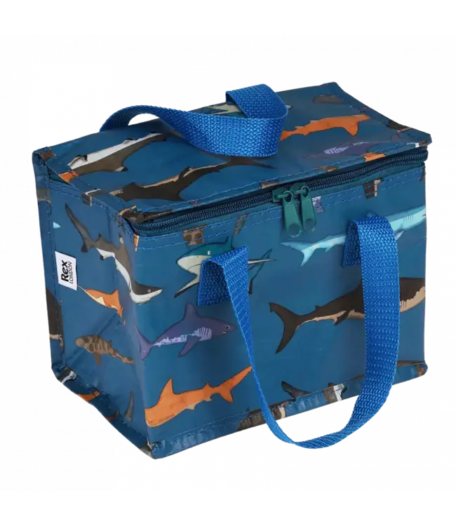 Lunch bag recycled plastic - Sharks